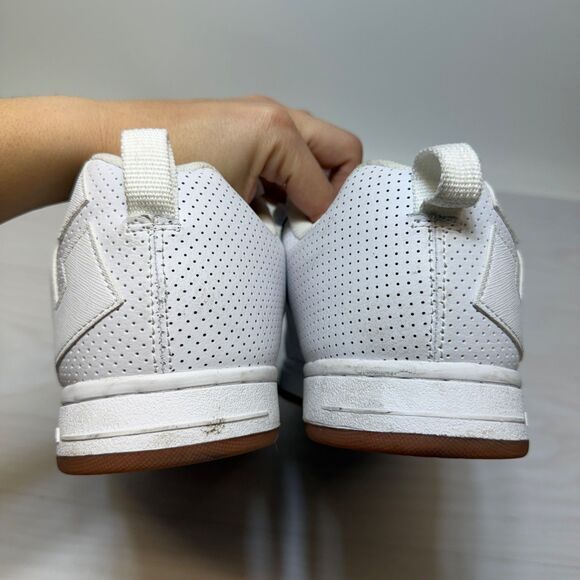 Mens DC Shoe 10 Court Graffik 300529 White Skateboard Athletic Sneakers Shoes main image 7
